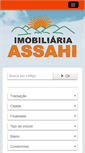 Mobile Screenshot of imobiliariaassahi.com.br